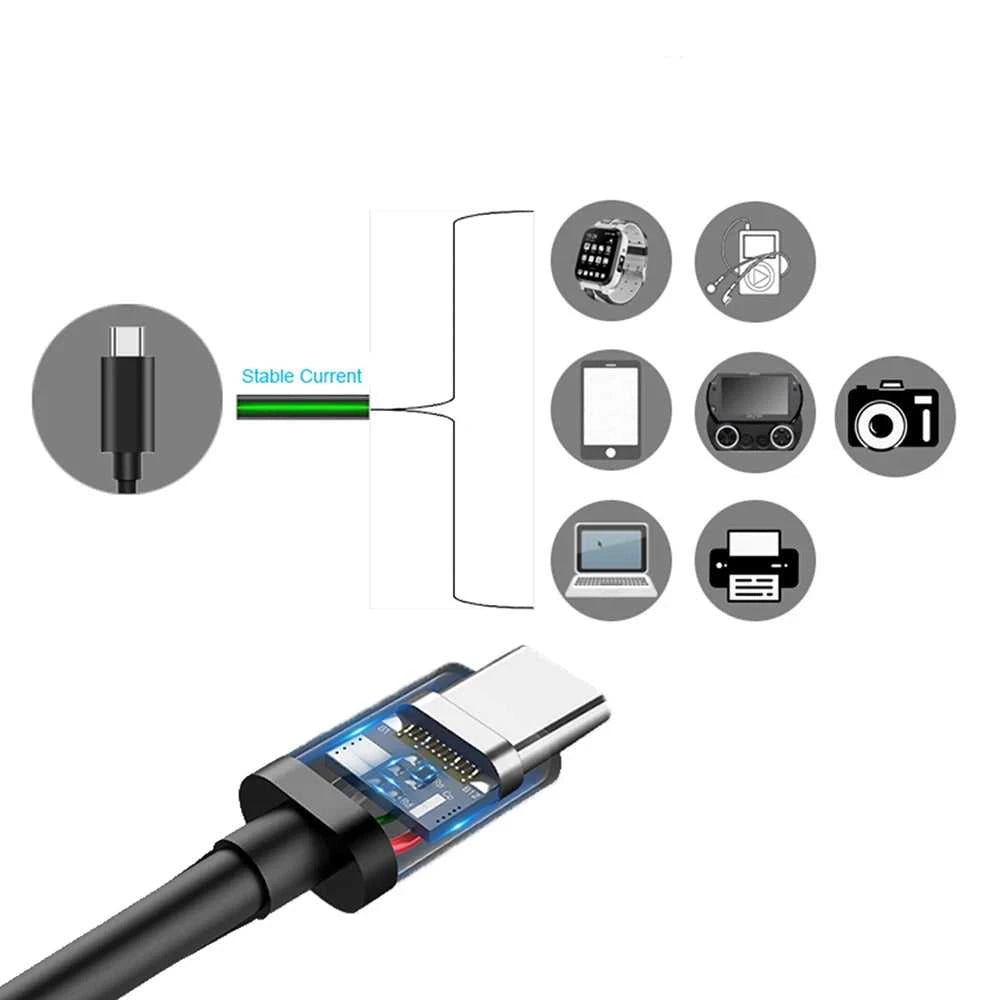 60W USB C to USB C Fast Charging Cable Éditions Traditions & Modernité Inc. 14:1052;200000555:200007624