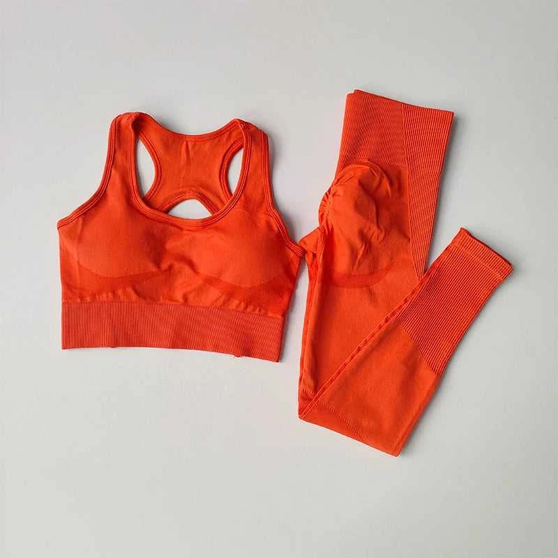 2PCS Sports Bra Women's Set Professional Fitness Tank Top Bra Shockproof Running Leggings Yoga Suit Beautiful Back Bra Clothing Éditions Traditions & Modernité Inc. 186643014;20260626;1782518195GTQUg