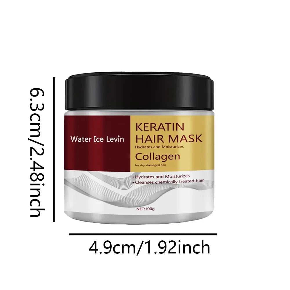 Collagen Keratin Hair Mask Dual Oil Control Moisturizer Conditioner Soft Smooth Frizz Damaged Repair Revitalize Hair Care Éditions Traditions & Modernité Inc. 185981058;20260611;1781193764Ovx7e