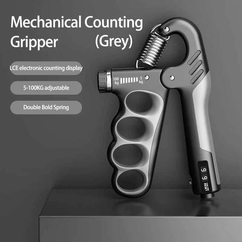 5-60/100/150kg Grip Strength Gym Wrist Expander Hand Strengthener Adjustable Muscle Recovery Fitness Hand Strength Exercise Éditions Traditions & Modernité Inc. 14:771#Mechanical Green