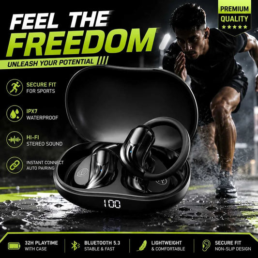 Wireless Bluetooth 5.3 [[product_type]] Éditions Traditions & Modernité Inc. 14:10#Black