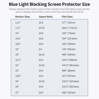 Blue Light Blocking Screen Protector for Laptops and Monitors Protecteurs d'écrans Éditions Traditions & Modernité Inc. 14:496#2023 Air M2 15 A2941