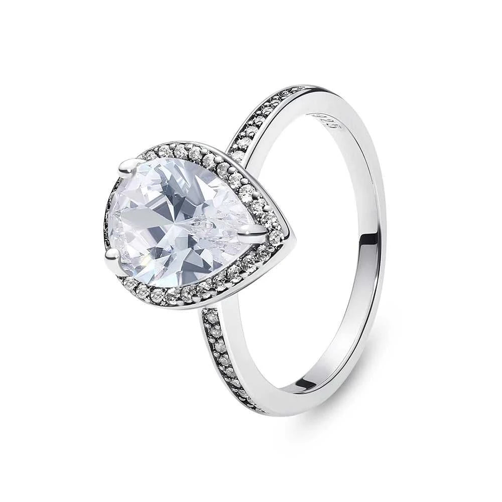 Original 925 Sterling Silver Ring Love Heart Pave CZ Crystal Stackable Rings For Women Wedding Engagement Birthday Gift Jewelry Éditions Traditions & Modernité Inc. 186727150;20260628;1782690174gCmc6