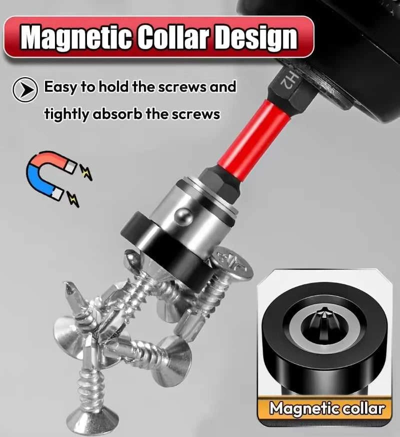 Magnetic Positioning Screwdriver Bits S2 Drywall Screw for Plasterboard Gypsum Board Locating Bit Batch Head Drilling Tools Éditions Traditions & Modernité Inc. 186226155;20260617;17817066258pNxc