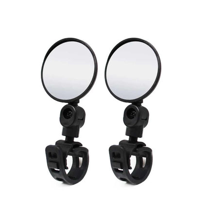 1/2PCS Bicycle Rearview Mirror 360 Degree Adjustable Rotatable Universal Cycling Handlebar Rear View Mirrors for MTB Road Bike