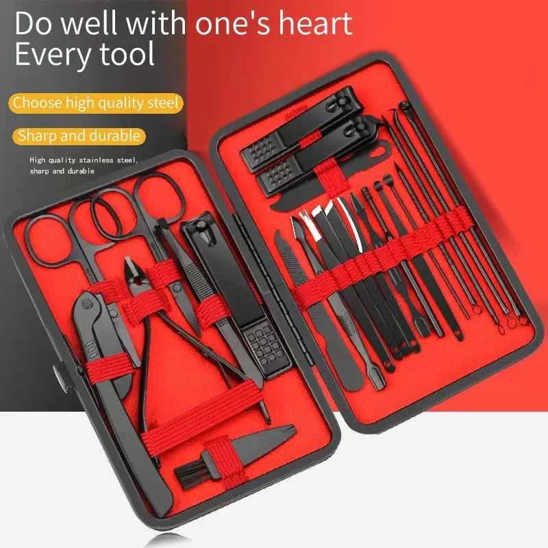 Nail Clipper Set Set Convenient Beauty Tools Nail Clipper Manicure Nail Trimmer Pedicure Knife Ear Peeling Knife Nail Manicure T Éditions Traditions & Modernité Inc. 186728062;20260628;1782691074ADkPW