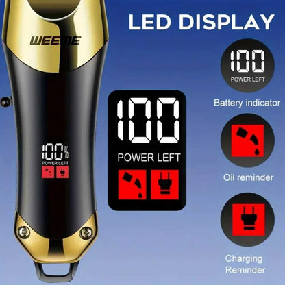 T9 Vintage Men's Electric Hair Clipper Beard Trimmer/Rechargeable Hair Cutting Machine With Nose Hair Trimmer Kit Boyfriend Gift Éditions Traditions & Modernité Inc. 186728141;20260629;1782691575zZ2px