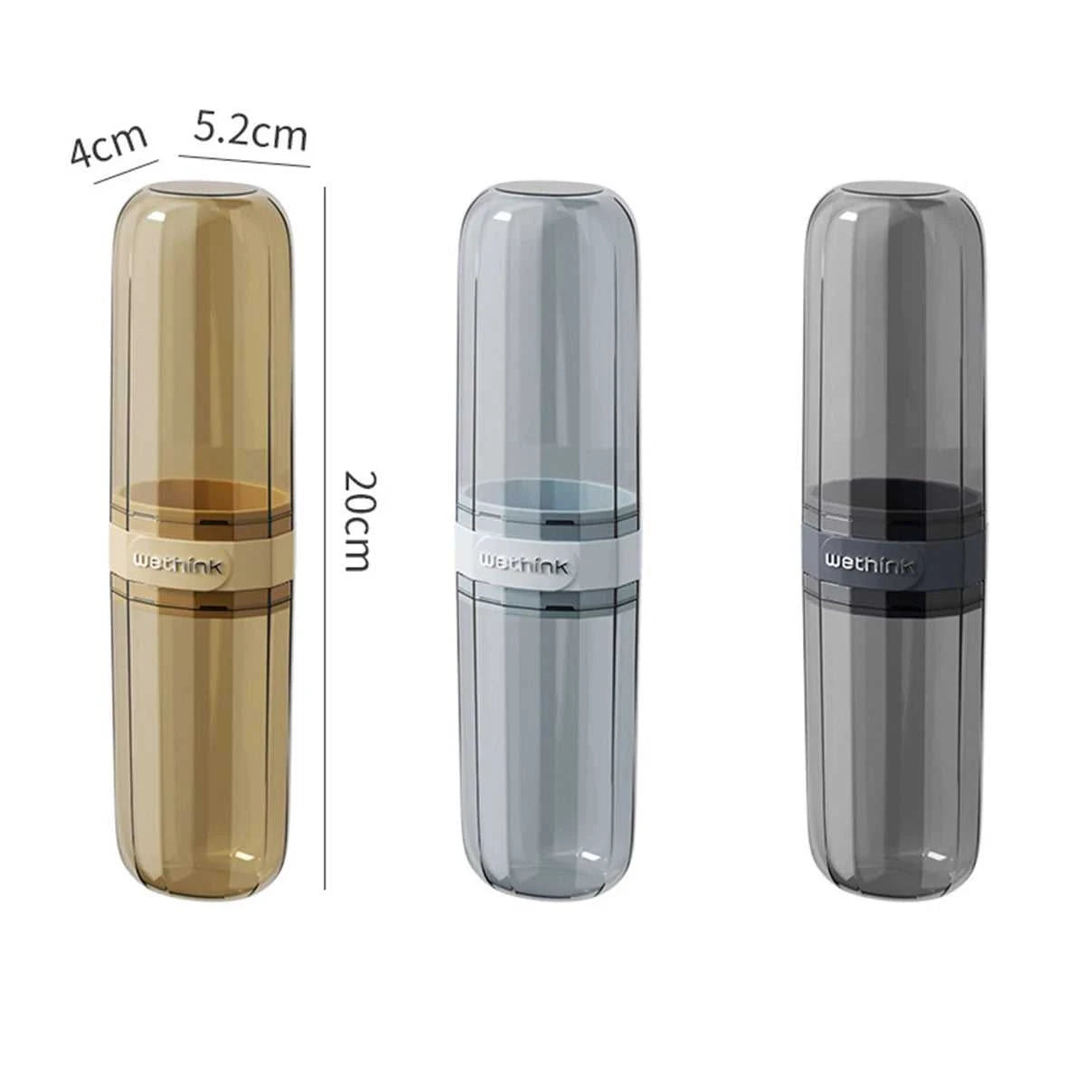 Portable Toothpaste Toothbrush Protect Holder Case Travel Camping Storage Box Protect Toothbrush Toothpaste from Dirt and Damage Éditions Traditions & Modernité Inc. 186083543;20260613;1781386351zn2z4