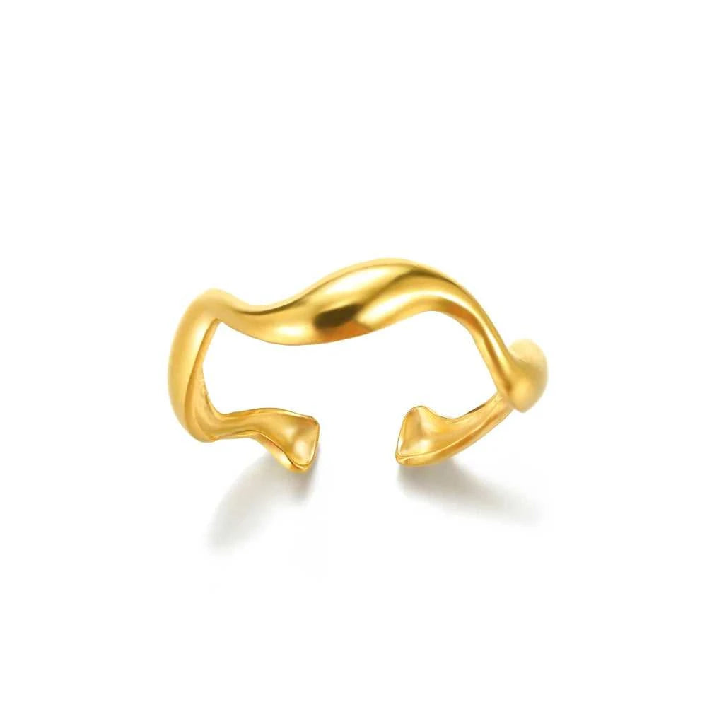 316L Stainless Steel Rings for Women Gold Color Never Fade Luxury Classic rings wedding couple rings Jewelry Free Shipping Éditions Traditions & Modernité Inc. 186727648;20260628;17826904053M55t