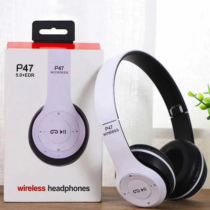 Handsfree Wireless Headphones Noise Canceling Headphone Earphone P47 headset Bluetooth Head Phone for iPhone Huawei Samsung S22 Éditions Traditions & Modernité Inc. 186083289;20260613;1781386267W9bhb