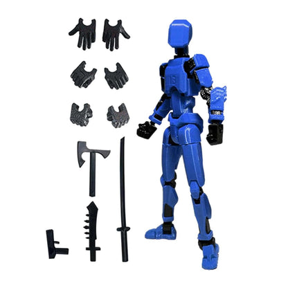 1PCS 13 Joints Figure Articulate Movable Dummy Doll Diy Assembly Toy 3D Printed Action Figure Stop Motion Animation Dummy Éditions Traditions & Modernité Inc. 185980448;20260611;17811936277sbOD