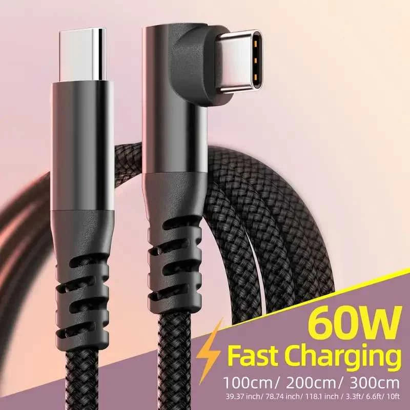 LAIHONEN 1PC USB C Cable 1M 2M 3M 10FT USB C Data Transfer 60W PD Fast Charging Cable for iPhone 15 15Plus 15Pro Max Éditions Traditions & Modernité Inc. 185982237;20260611;1781193865adkxQ