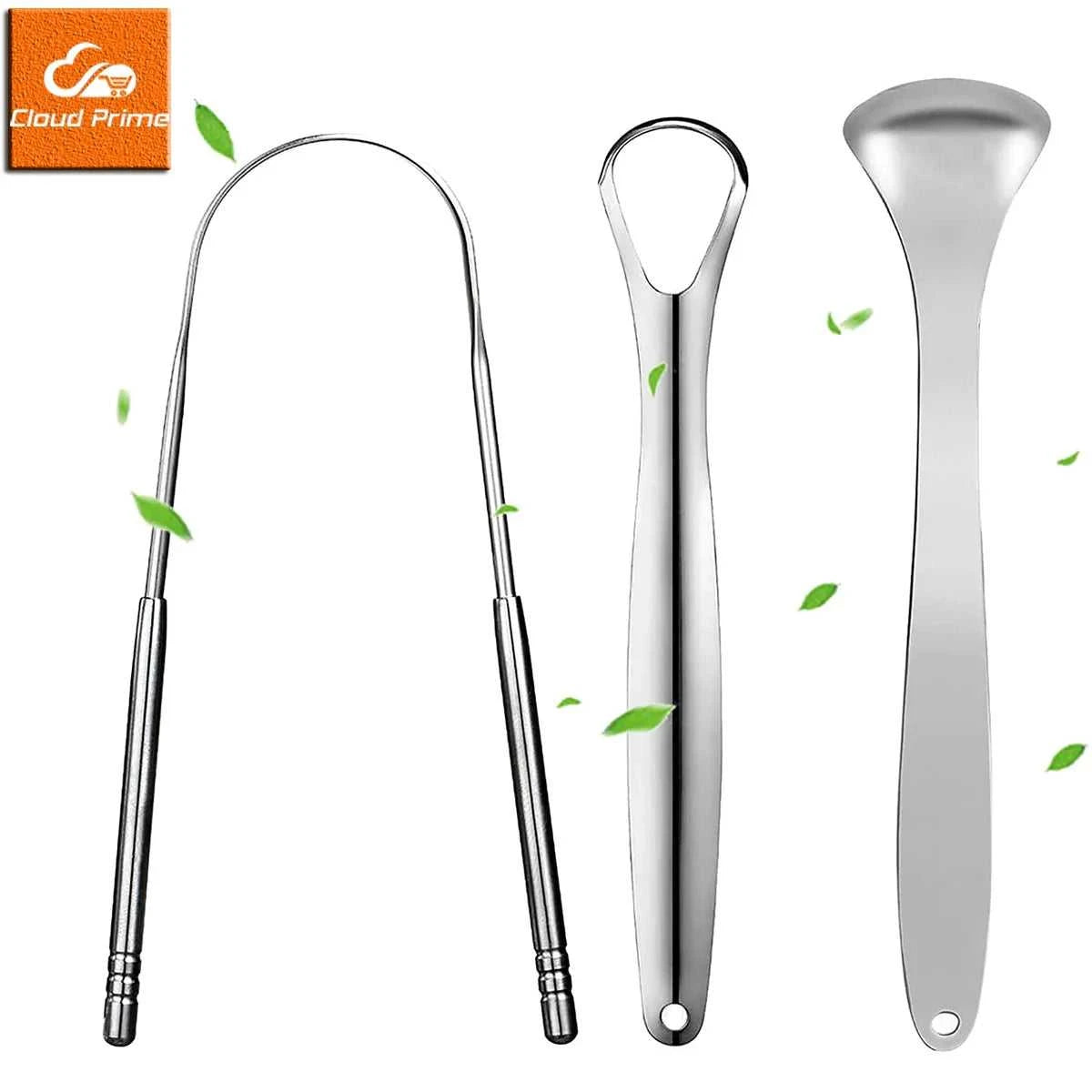 Premium 1pcs/3pcs Metal Tongue Scraper Cleaner for Adults & Kids, Portable Stainless Steel Tongue Scrapers Brushes for Removing Éditions Traditions & Modernité Inc. 185981130;20260611;1781193804aMUyU