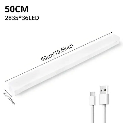 Night Lights Wireless LED Motion Sensor Lamp USB Rechargeable Magnetic For Wardrobe Room Closet Kitchen Aisle Tube Detector Bulb Éditions Traditions & Modernité Inc. 185982599;20260611;1781193924LbIbh