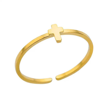 316L Stainless Steel Rings for Women Gold Color Never Fade Luxury Classic rings wedding couple rings Jewelry Free Shipping Éditions Traditions & Modernité Inc. 186727648;20260628;17826904053M55t