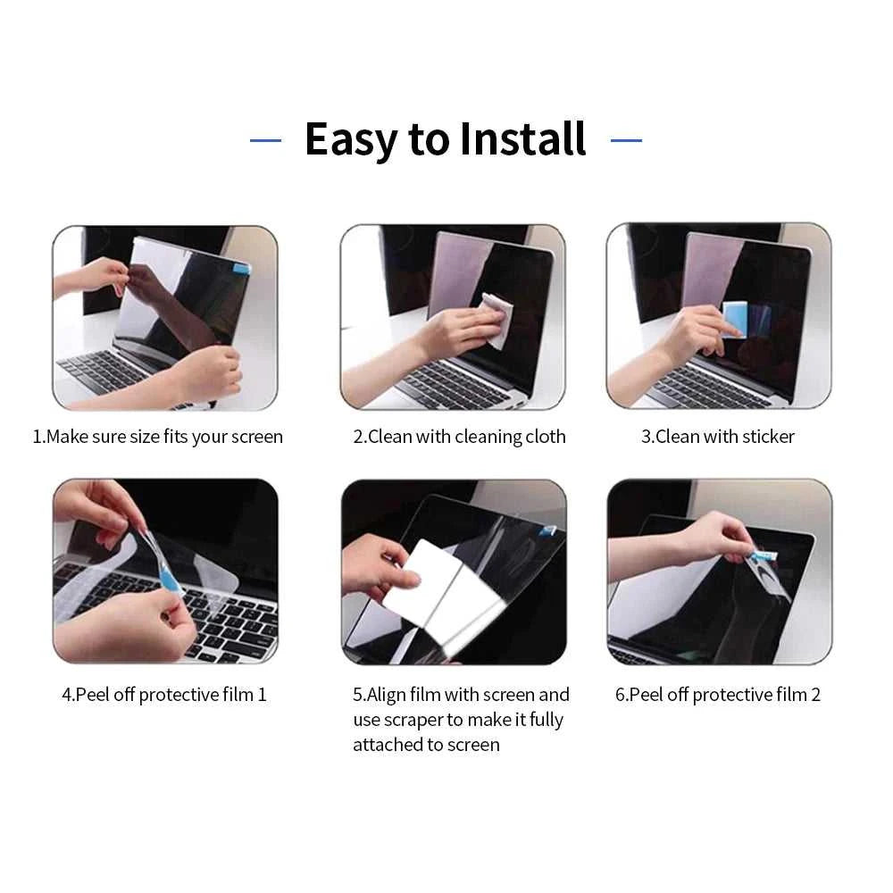 Blue Light Blocking Screen Protector for Laptops and Monitors Protecteurs d'écrans Éditions Traditions & Modernité Inc. 14:496#2023 Air M2 15 A2941