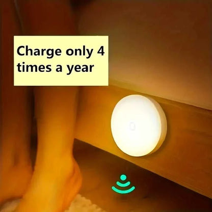 1pc Motion Sensor Night Light - Wireless LED Detector Lamp for Bedroom, Staircase, Closet, and Room Decor- Éditions Traditions & Modernité Inc. 186084270;20260613;1781386409BL5LE