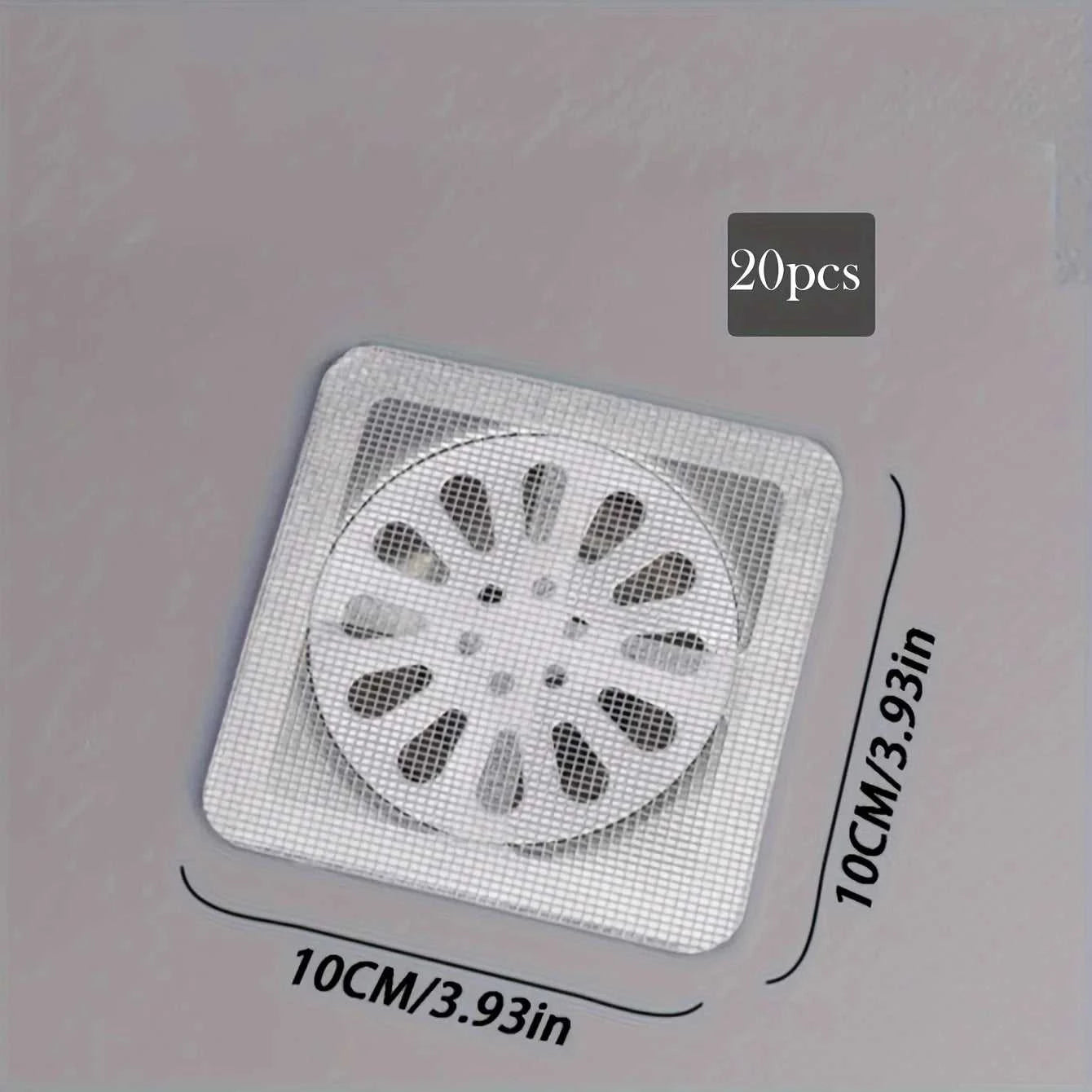 Floor Drain Sticker, Insect-proof Self-adhesive Bathroom Hair Filter Net, Sewer Filter, Kitchen Anti-blocking Mesh Net Éditions Traditions & Modernité Inc. 185982746;20260611;1781193953hr6eo