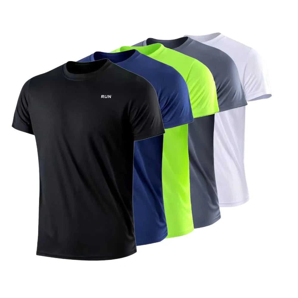 Men's Quick Dry Short Sleeve Gym Running Moisture Wicking Round Neck T-Shirt Training Exercise Gym Sport Shirt Tops Lightweight Éditions Traditions & Modernité Inc. 186225811;20260617;1781706111gFfNF