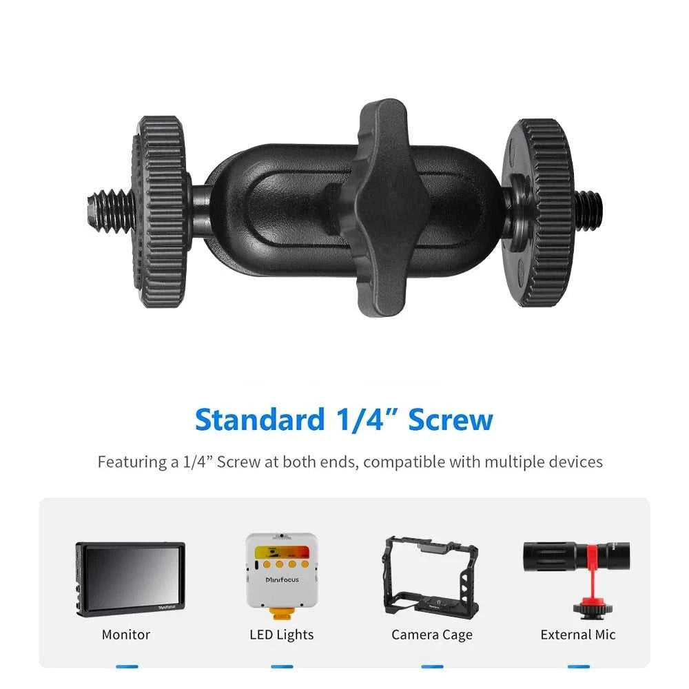 Adjustable Magic Arm with 1/4 Inch Mount for Cameras