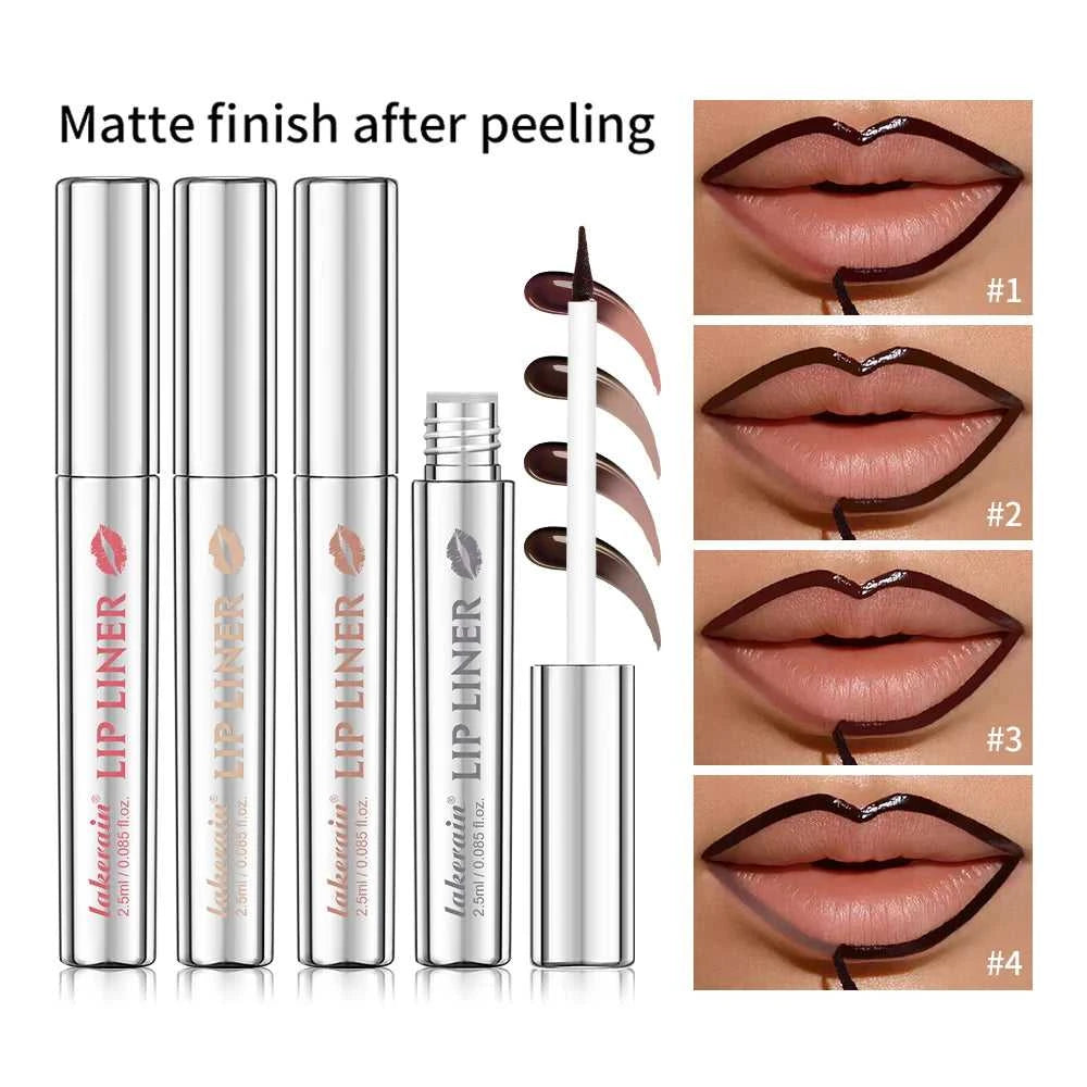 Waterproof Lip Liner Peel Off Tattoo Lipgloss Waterproof Long Lasting Matte Lip Tint Brown Contour Tear-off Lips Stain Cosmetic Éditions Traditions & Modernité Inc. 185982941;20260611;1781194007hb8VK