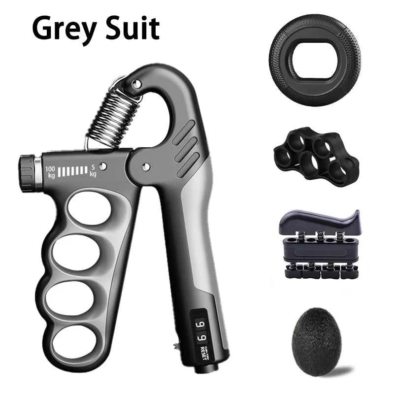 5-60/100/150kg Grip Strength Gym Wrist Expander Hand Strengthener Adjustable Muscle Recovery Fitness Hand Strength Exercise Éditions Traditions & Modernité Inc. 14:771#Mechanical Green