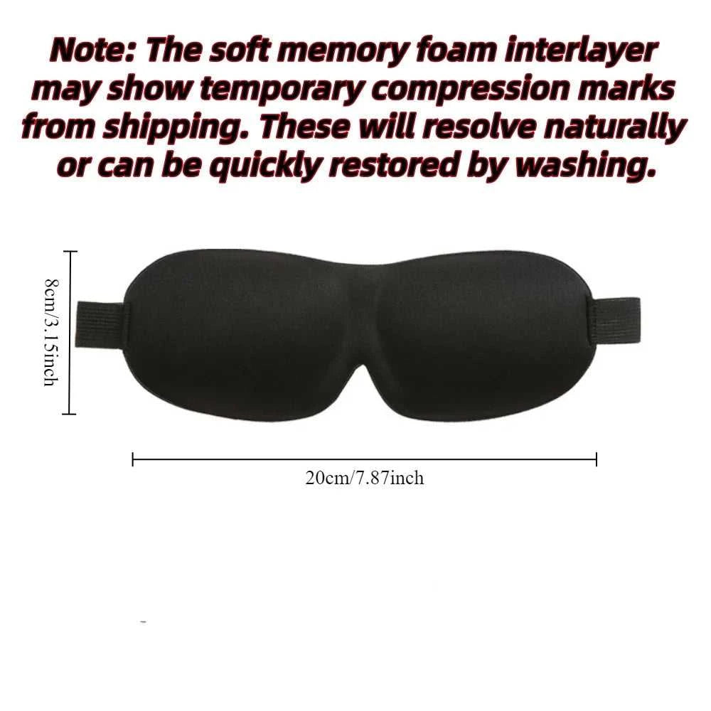 3D Memory Foam Sleep Mask [[product_type]] Éditions Traditions & Modernité Inc. <none>