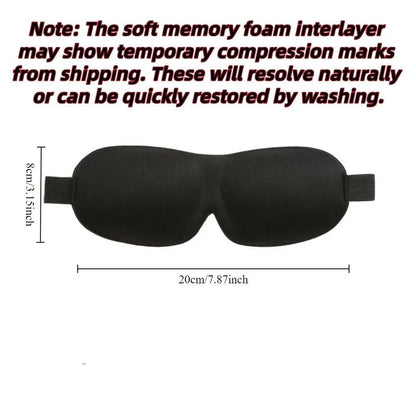 3D Memory Foam Sleep Mask [[product_type]] Éditions Traditions & Modernité Inc. <none>
