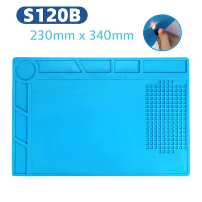 Magnetic Mat Silicone Repair Mat Circuit Board Soldering Pad Heat Resistant 932°F Anti-Static for ESD Iron Phone Repair Éditions Traditions & Modernité Inc. 185981086;20260611;1781193776HEJwA