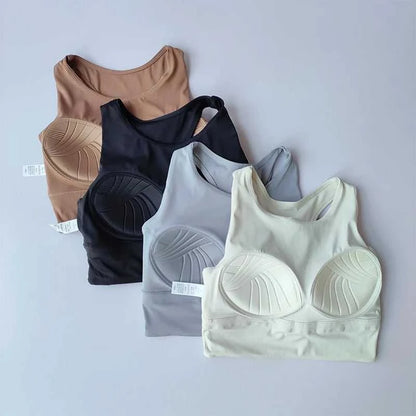 All-in-one Shock-proof Compact Sports Vest Running Breathable Full-cup Yoga Vest Gym Clothing Summer New Fitness Bra Éditions Traditions & Modernité Inc. 186643450;20260627;1782518415TdoAR
