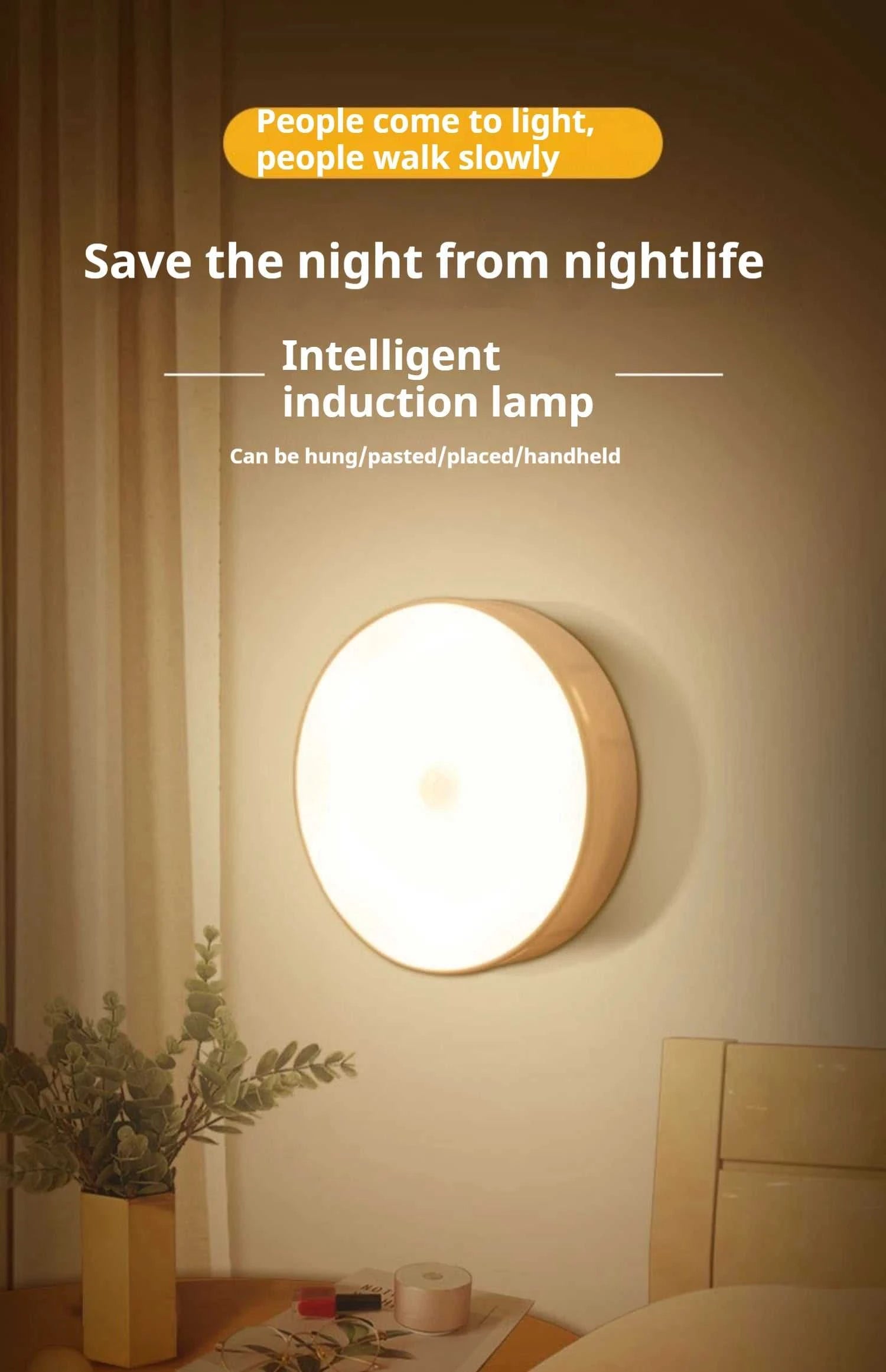 Wireless LED Detector Lamp for Bedroom [[product_type]] Éditions Traditions & Modernité Inc. 185980684;20260611;1781193657nfLoL
