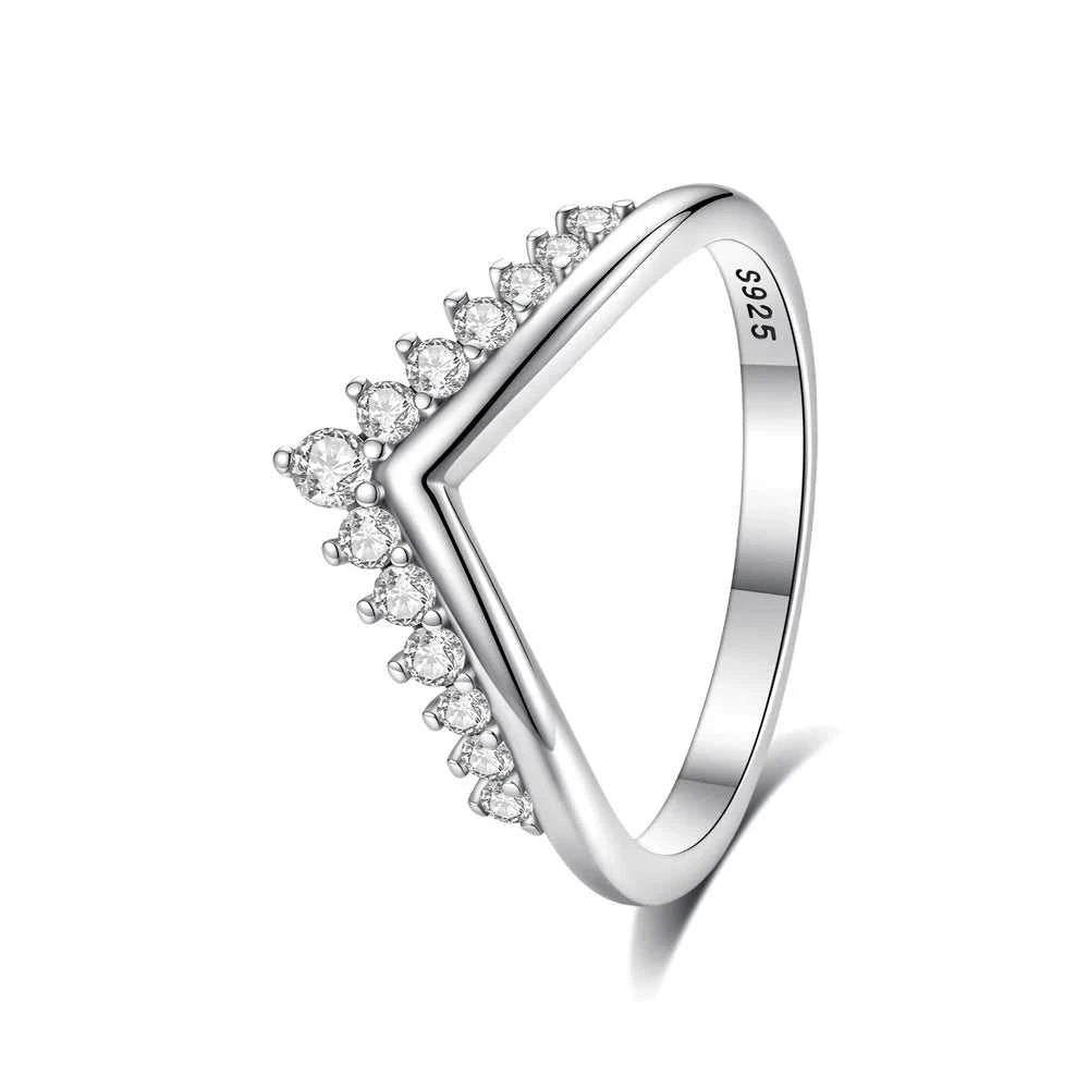 Original 925 Sterling Silver Ring Love Heart Pave CZ Crystal Stackable Rings For Women Wedding Engagement Birthday Gift Jewelry Éditions Traditions & Modernité Inc. 186727150;20260628;1782690174gCmc6