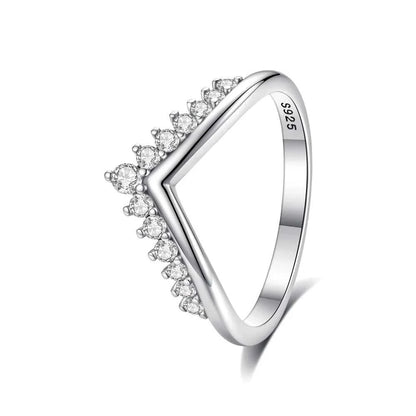 Original 925 Sterling Silver Ring Love Heart Pave CZ Crystal Stackable Rings For Women Wedding Engagement Birthday Gift Jewelry Éditions Traditions & Modernité Inc. 186727150;20260628;1782690174gCmc6
