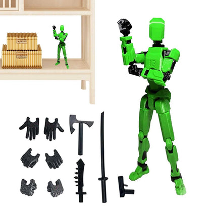 1PCS 13 Joints Figure Articulate Movable Dummy Doll Diy Assembly Toy 3D Printed Action Figure Stop Motion Animation Dummy Éditions Traditions & Modernité Inc. 186225923;20260617;1781706257Dw8aY