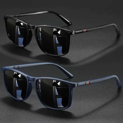 2pcs Luxury Square Vintage Cycling Sunglasses Men Women Fashion Travel Driving Fishing Sun Glasses Male Eyewear UV400