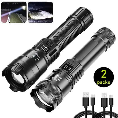 2000LM Ultra Bright P50 LED Flashlight Tactical EDC Emergency Spotlight Telescopic ZoomHandheld Torch w/ 14500/18650 Battery Éditions Traditions & Modernité Inc. 185981121;20260611;1781193803lXmvy