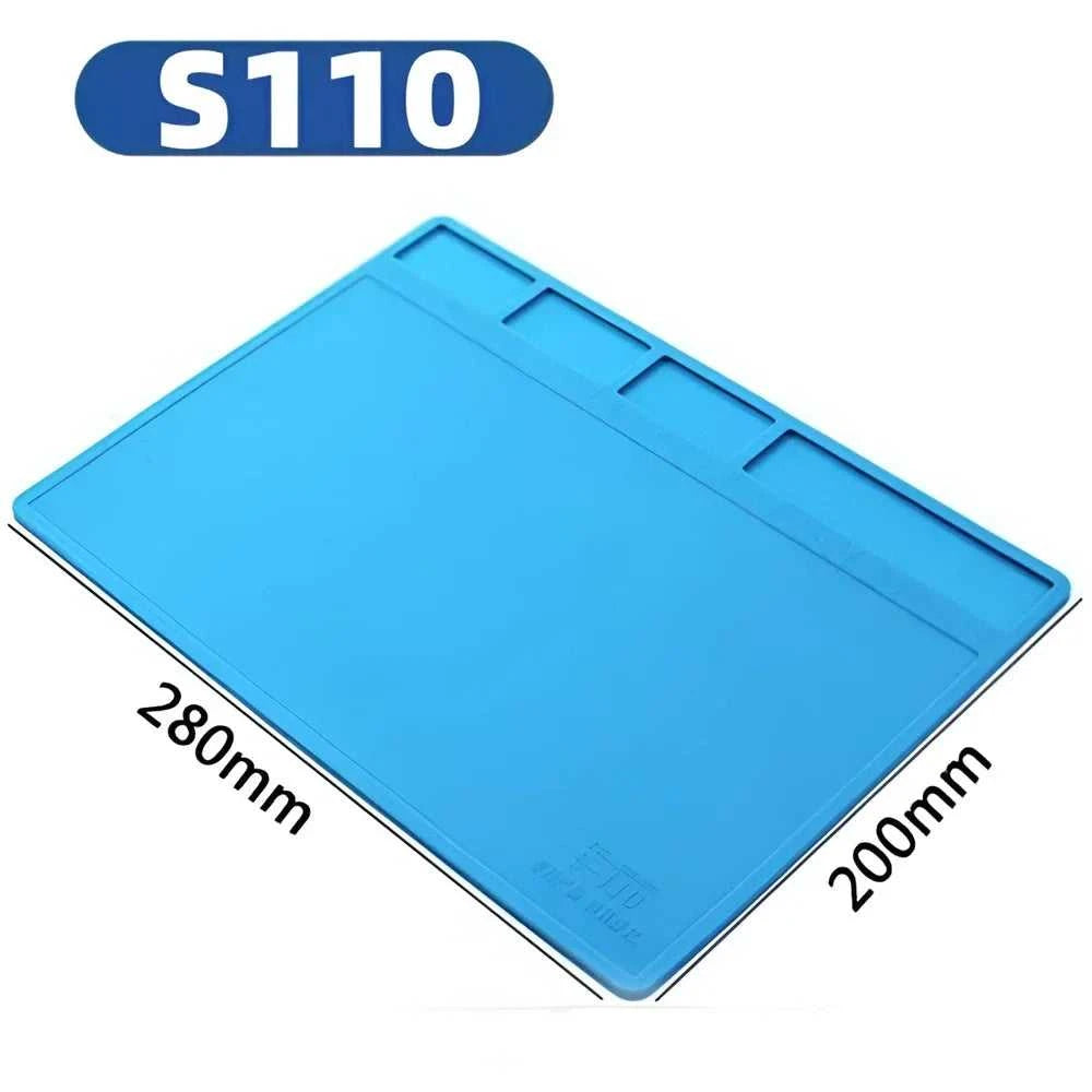 Magnetic Mat Silicone Repair Mat Circuit Board Soldering Pad Heat Resistant 932°F Anti-Static for ESD Iron Phone Repair Éditions Traditions & Modernité Inc. 185981086;20260611;1781193776HEJwA