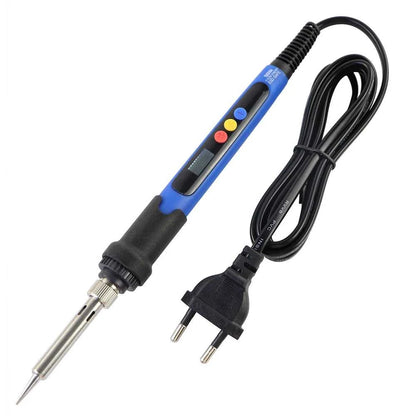 60W 80W Electric Soldering Iron LCD Digital Display Adjustable Temperature Welding Repair Tools 220V / 110V Solder Wire Tips Éditions Traditions & Modernité Inc. 185980930;20260611;1781193732cnfby