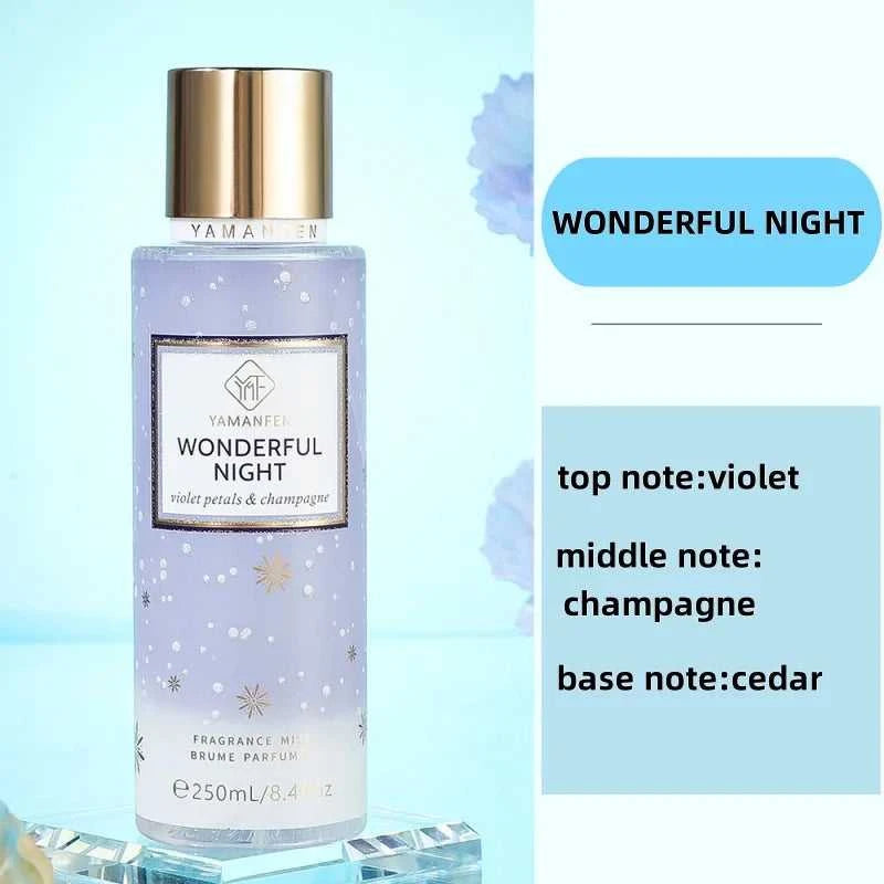 Victoria Body Spray Perfume For Women Lasting Light Fragrance 250ml Floral Fruity Scent Blooming Splash Fragrance Mist Parfum