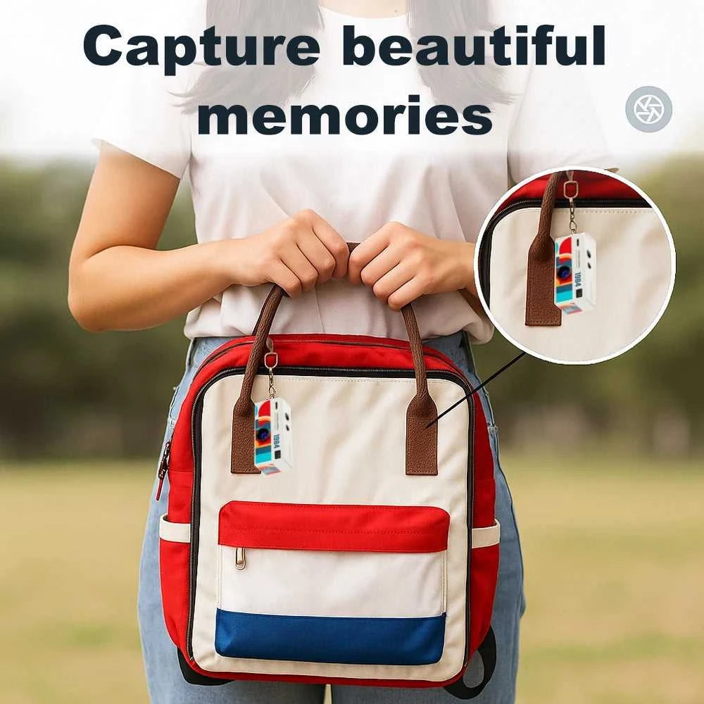 Magecam Digital Camera 0.96 Inch Keychain Camera Retro Support Memory Card 1080P Very Small Camcorder Video Recorder with Flash Éditions Traditions & Modernité Inc. 185982193;20260611;1781193861LbaU4