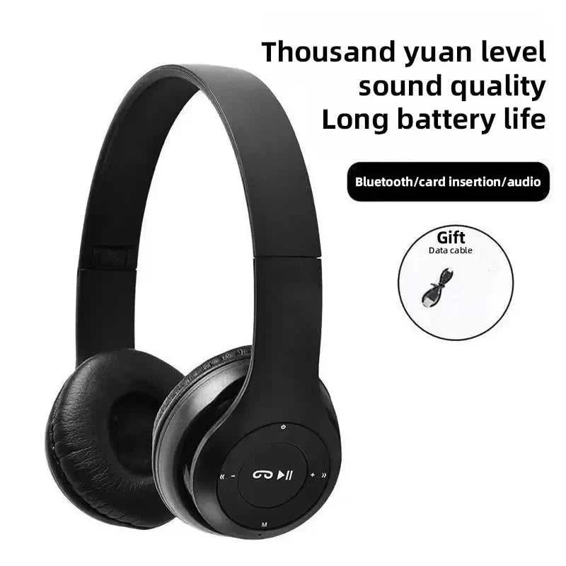 Handsfree Wireless Headphones Noise Canceling Headphone Earphone P47 headset Bluetooth Head Phone for iPhone Huawei Samsung S22 Éditions Traditions & Modernité Inc. 186083289;20260613;1781386267W9bhb