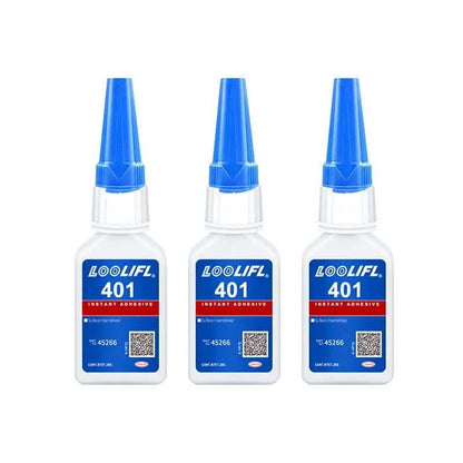 Brand-new upgraded 401 super cyanoacrylate glue, instant drying in 5 seconds, waterproof, stable and versatile bonding tool. Éditions Traditions & Modernité Inc. 14:202567811#lao-401-20ml-10pc