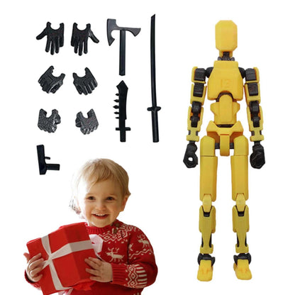 1PCS 13 Joints Figure Articulate Movable Dummy Doll Diy Assembly Toy 3D Printed Action Figure Stop Motion Animation Dummy Éditions Traditions & Modernité Inc. 185980448;20260611;17811936277sbOD