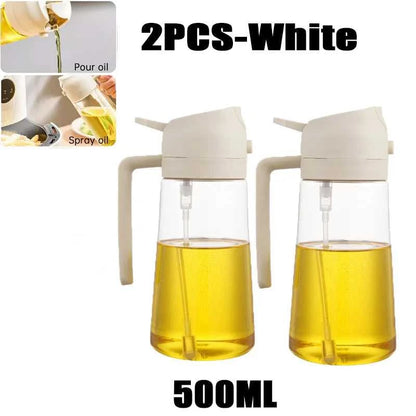 200/300/500ml Oil Spray Bottle BBQ Cooking Olive Oil Sprayer Plastic Baking Oil Spray Empty Bottle Vinegar Bottle Or Oil brush Éditions Traditions & Modernité Inc. 185980650;20260611;1781193656phbKP