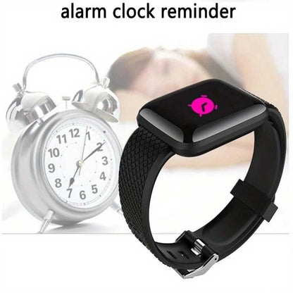 Fitness Activity Tracker Watch with Heart Rate Monitor Éditions Traditions & Modernité Inc. 14:10#116Plus Red