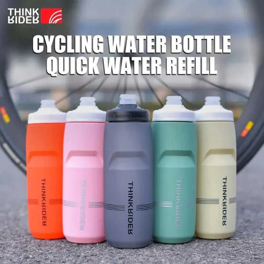 ThinkRider 620ml/750ml Bicycle Bottle MTB Road Bike Water Bottle Outdoor Sports Plastic Portable Large Capacity Drink Cycling Éditions Traditions & Modernité Inc. 185982954;20260611;1781194017l8s5r