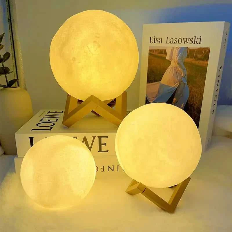 Book Light LED Moon Light Galaxy Light, Moon Night Light, Girl, Boy, Child Birthday Gift, Bedroom Decoration Indoor lighting Éditions Traditions & Modernité Inc. 185981064;20260611;1781193766SCKfT