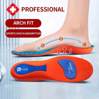 Sport Orthopedic Insoles for Feet Men Women EVA Breathable Shock Absorption Shoes Insole for Running Basketball Sport Care Pads Éditions Traditions & Modernité Inc. 185981343;20260611;1781193817snWVA