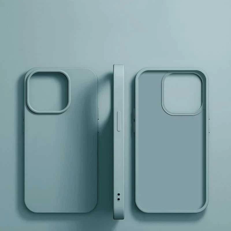 Shockproof Liquid Silicone Case for iPhone 11 to 16 Pro Éditions Traditions & Modernité Inc. 5:22087409146;14:193#Deep Blue
