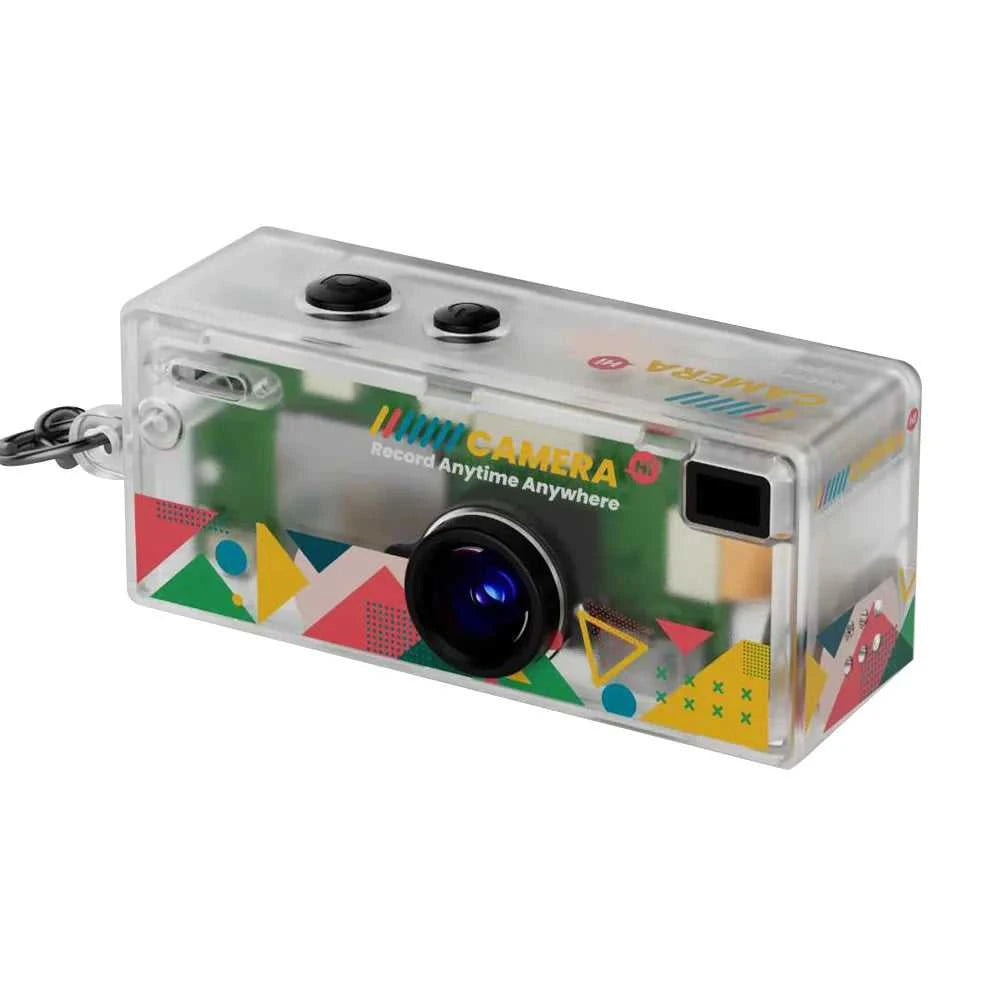 Magecam Digital Camera 0.96 Inch Keychain Camera Retro Support Memory Card 1080P Very Small Camcorder Video Recorder with Flash